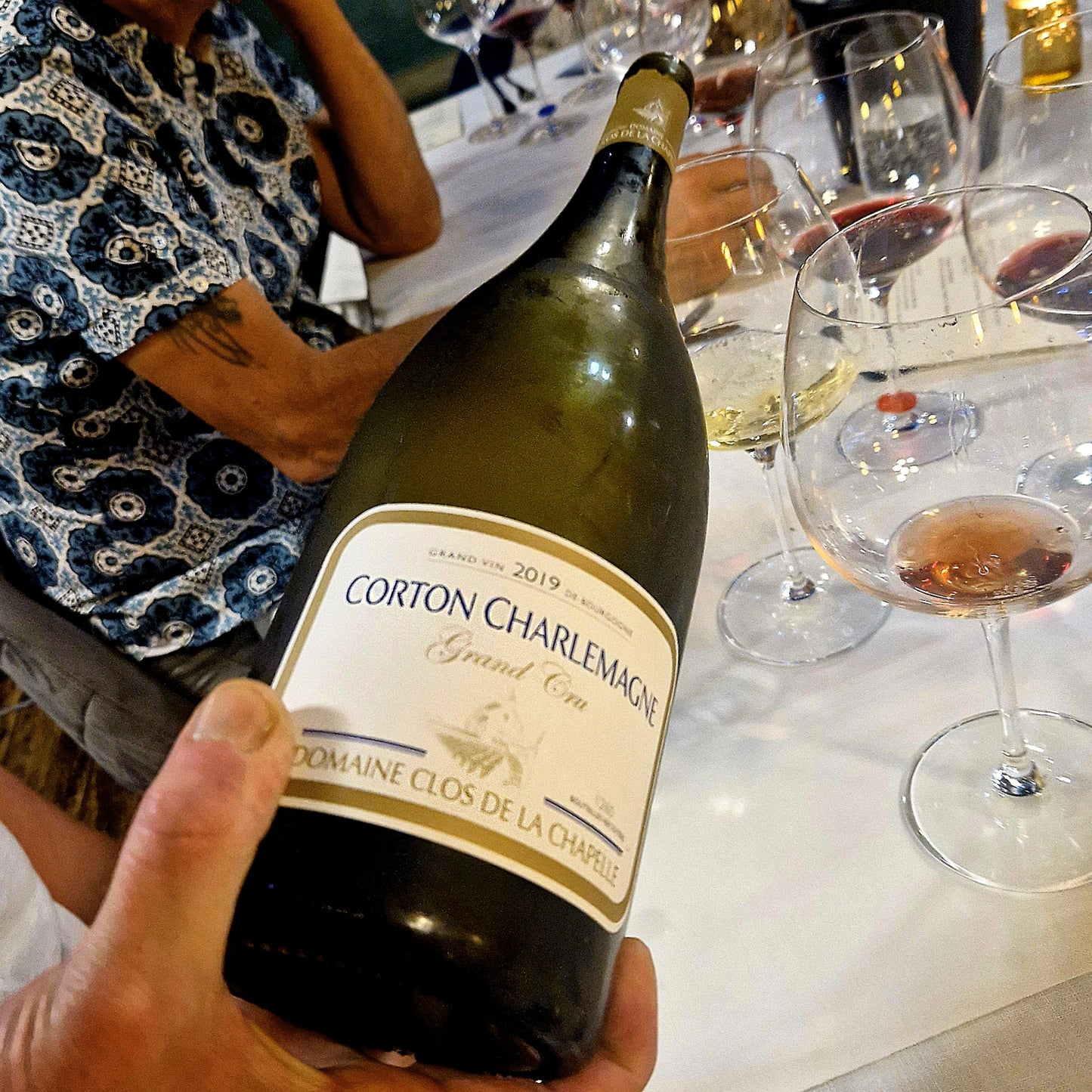 Domaine Clos de la Chapelle Dinner