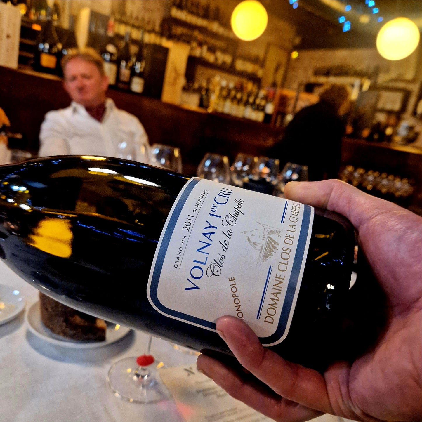 Domaine Clos de la Chapelle Dinner