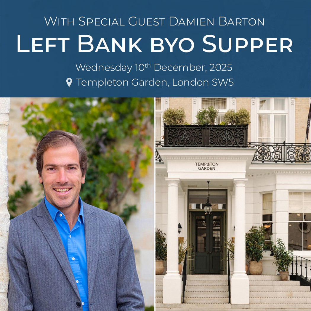Left Bank BYO Supper - with special guest Damien Barton-Sartorius