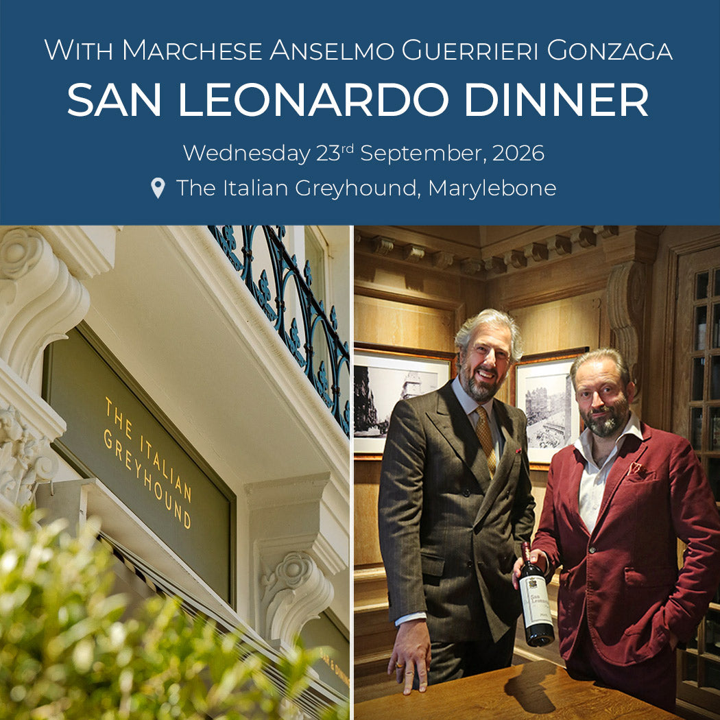 San Leonardo Supper with Anselmo Guerrieri Gonzaga