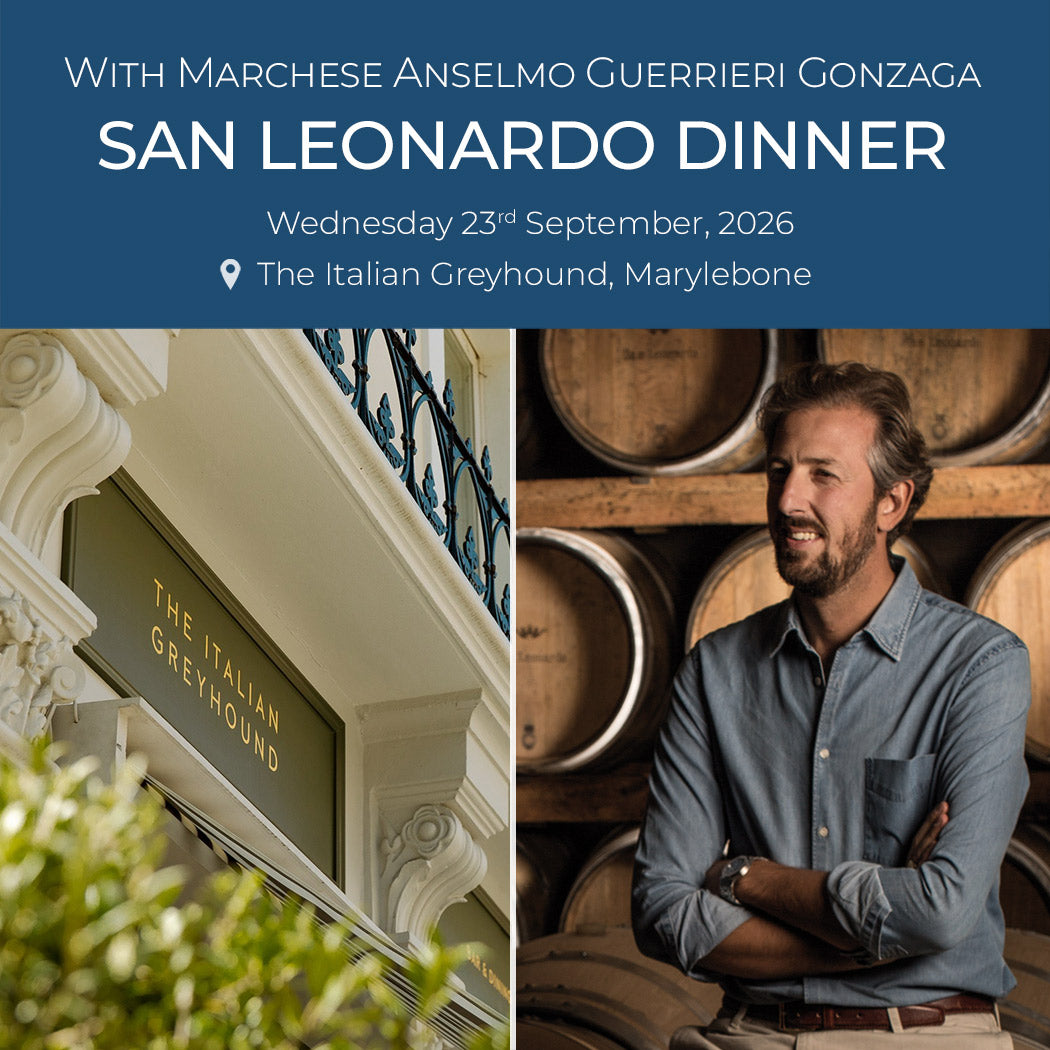San Leonardo Supper with Anselmo Guerrieri Gonzaga
