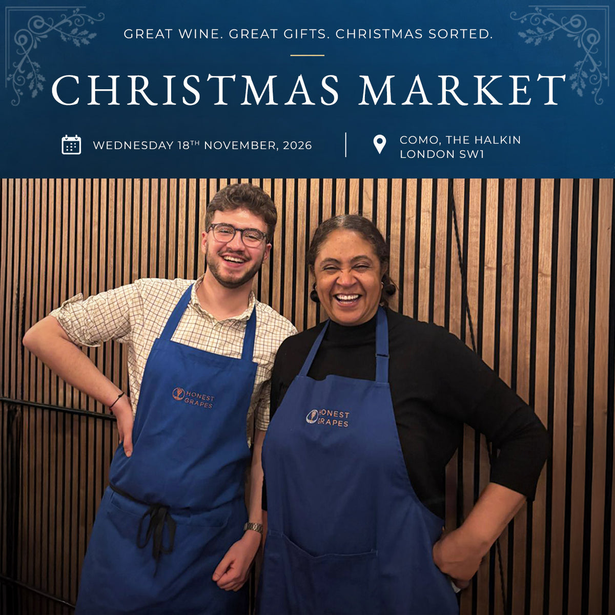 Honest Grapes Christmas Market 2026