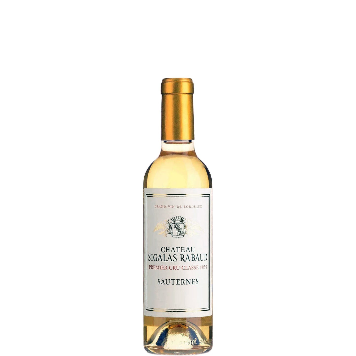 Château Sigalas Rabaud, Lieutenant De Sigalas Sauternes, 2013 - Half-bottle