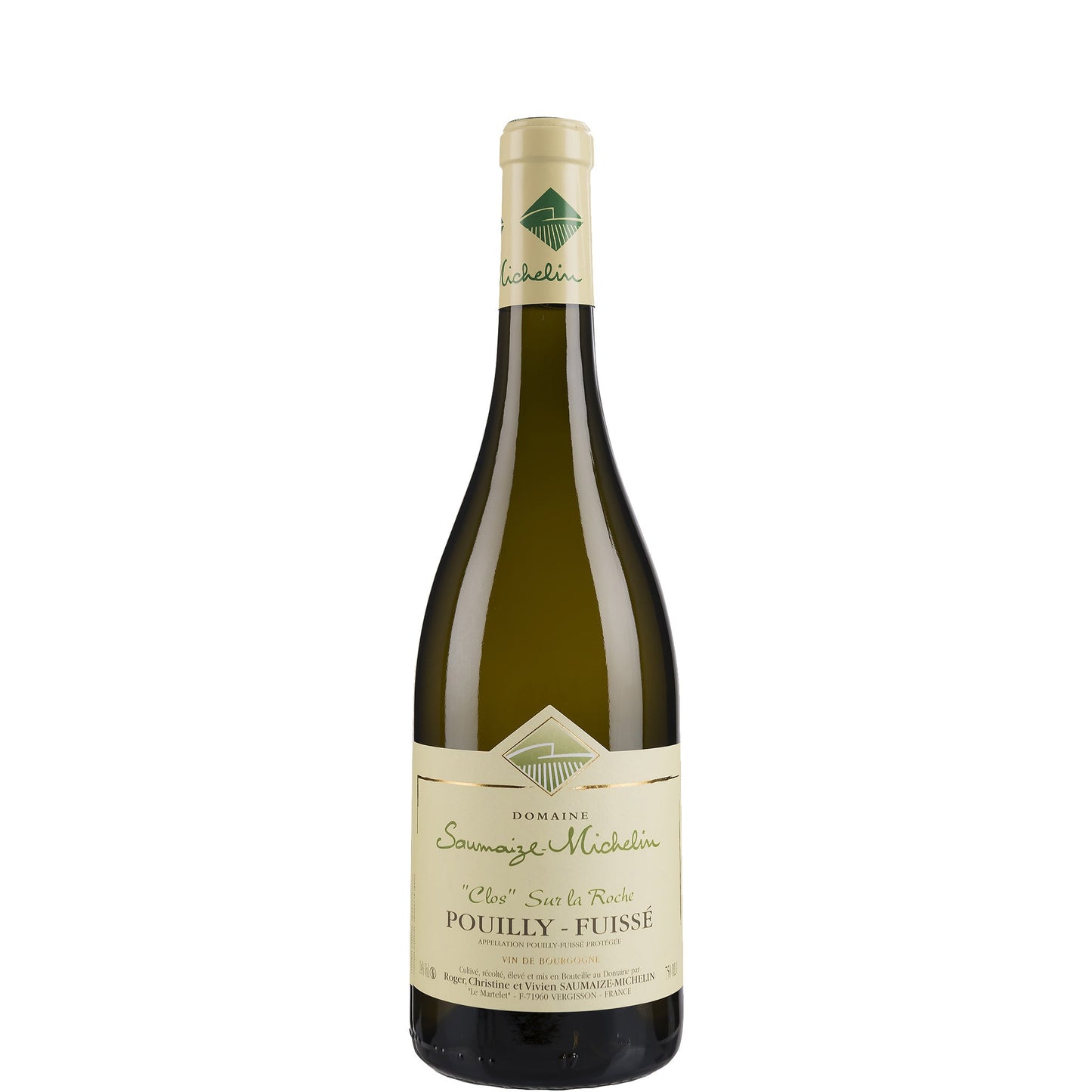Pouilly-Fuissé Premier Cru, Clos Sur La Roche, Domaine Saumaize-Michelin, 2021