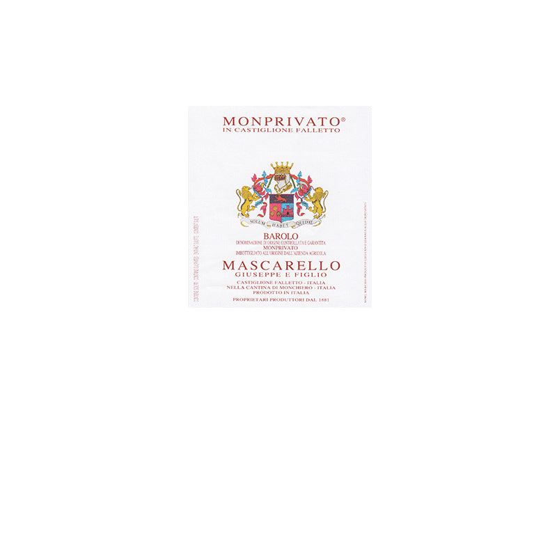 Barolo Monprivato, Giuseppe Mascarello, 2019