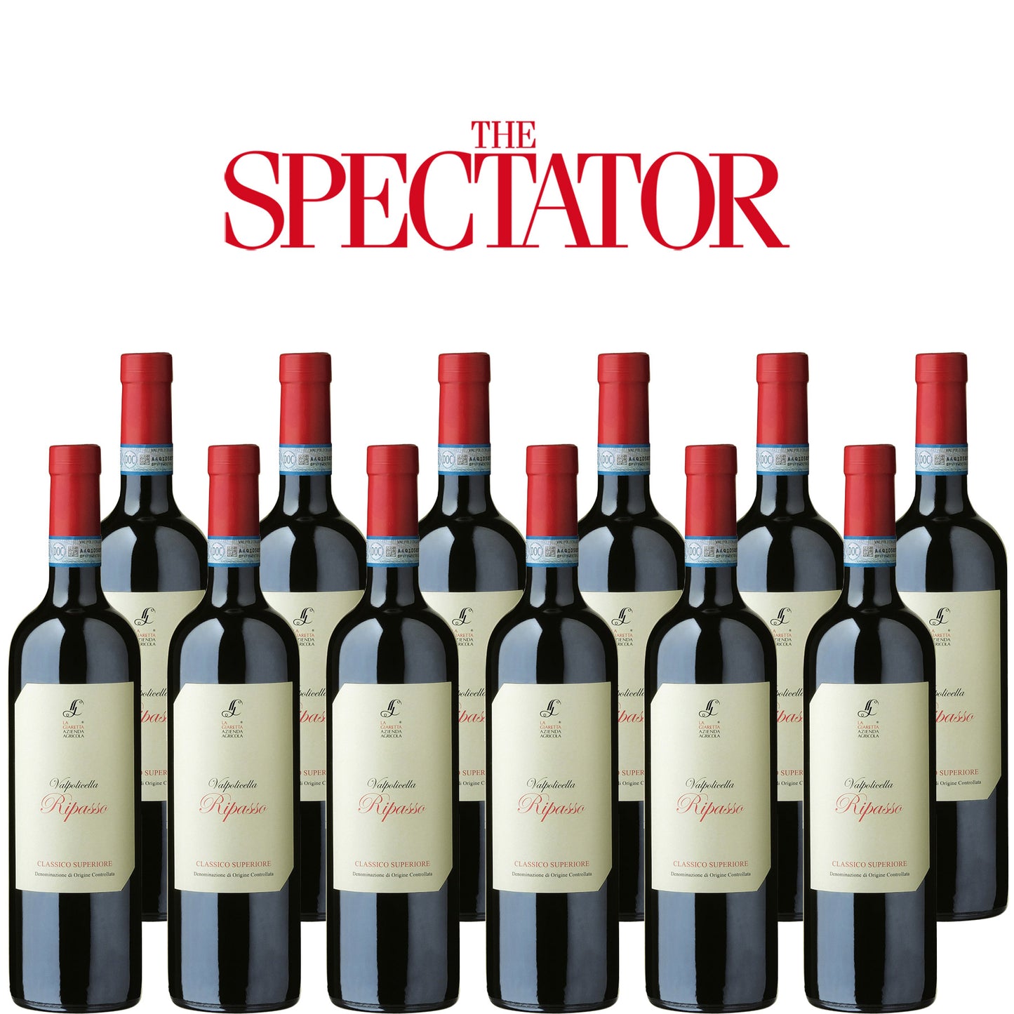 Spectator Wine Club: 12x La Giaretta, Valpolicella Ripasso Classico Superiore, 2021