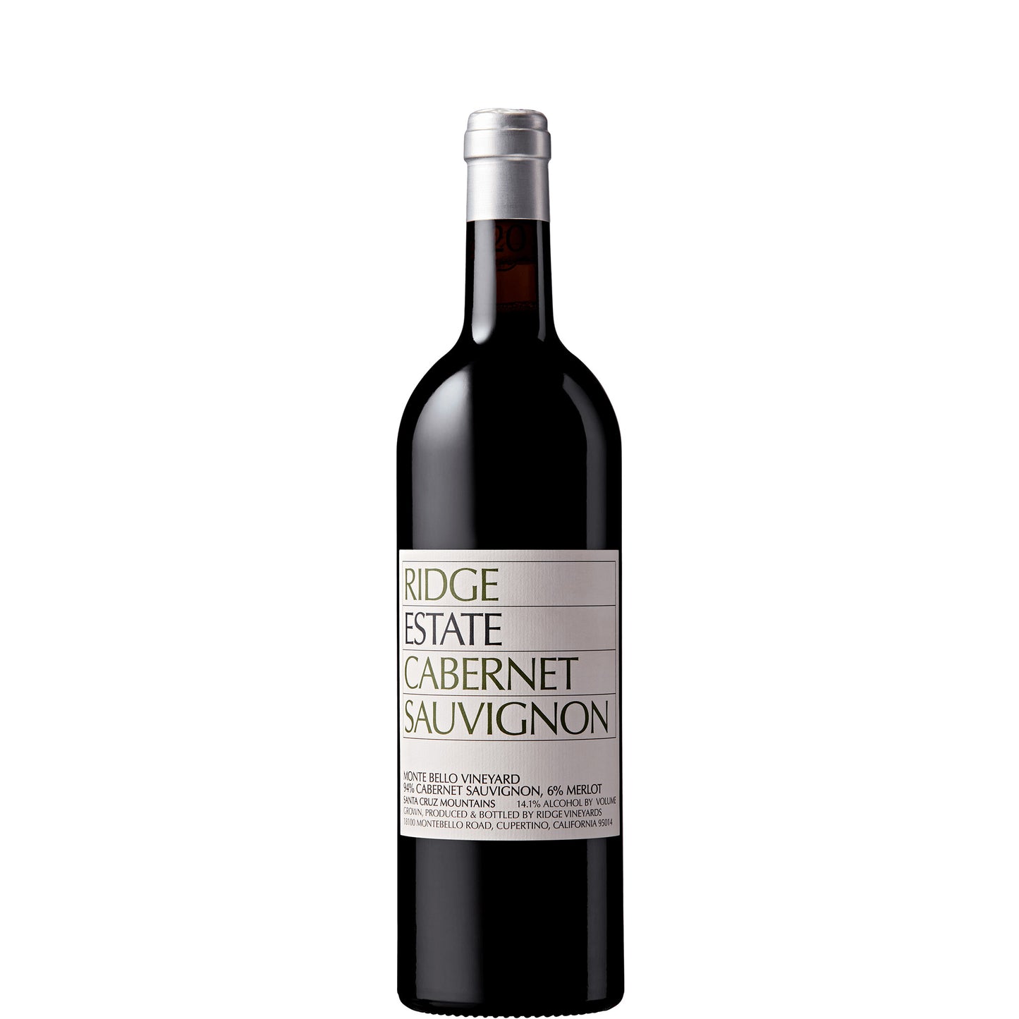 Ridge Vineyards, Estate Cabernet Sauvignon, 2019