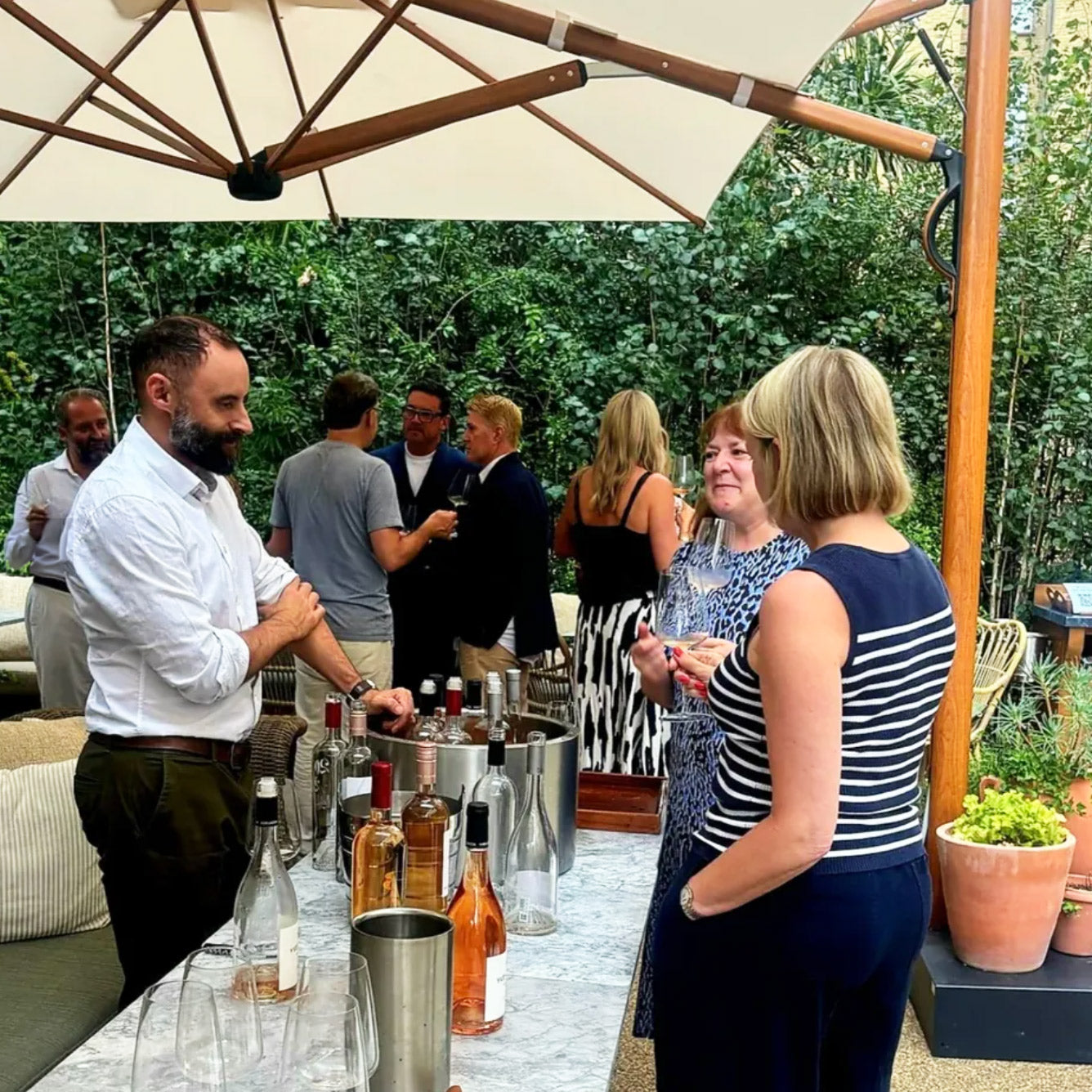 Rosé Soirée at Templeton Garden
