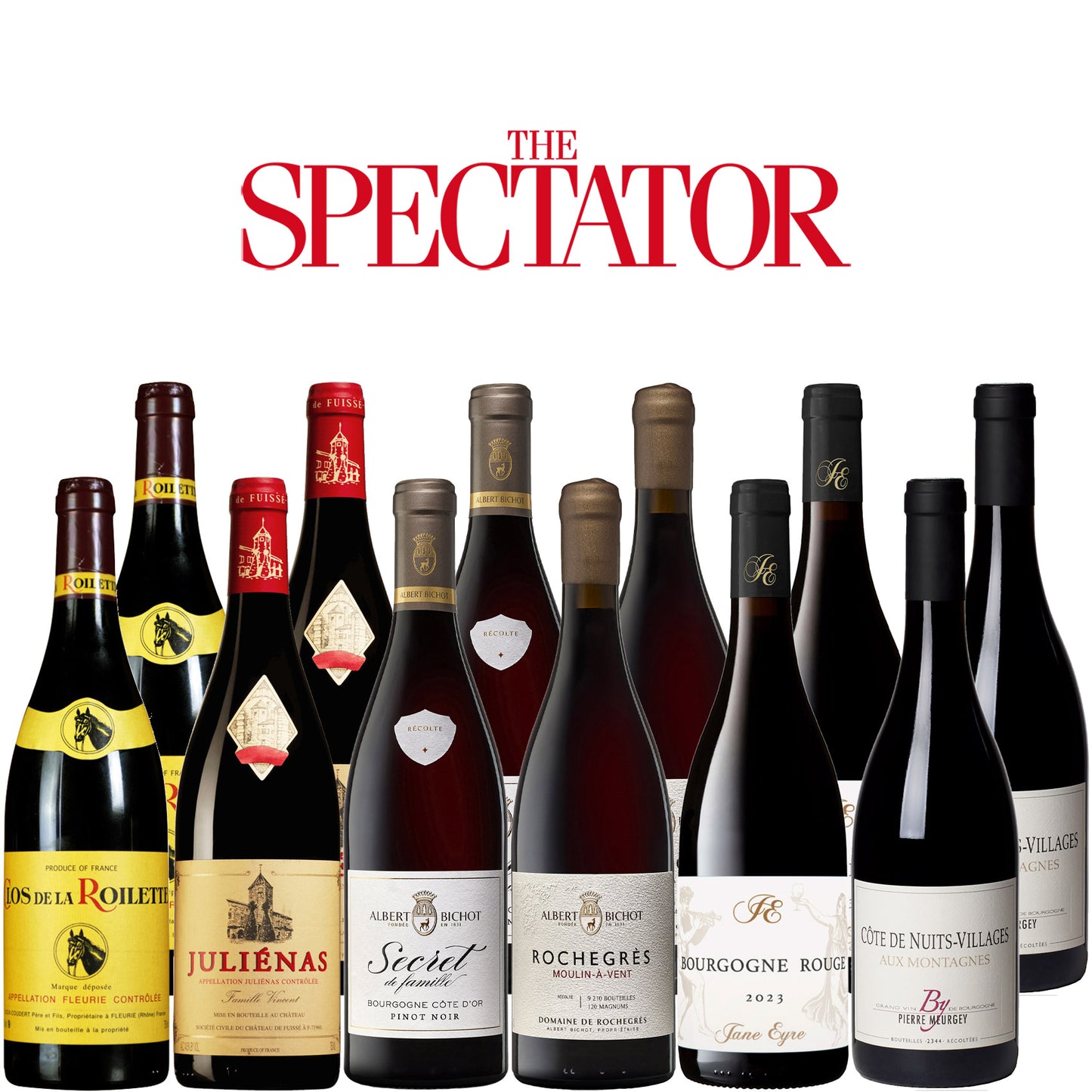 Spectator Wine Club: Beaujolais & Burgundian Delights Mixed Case