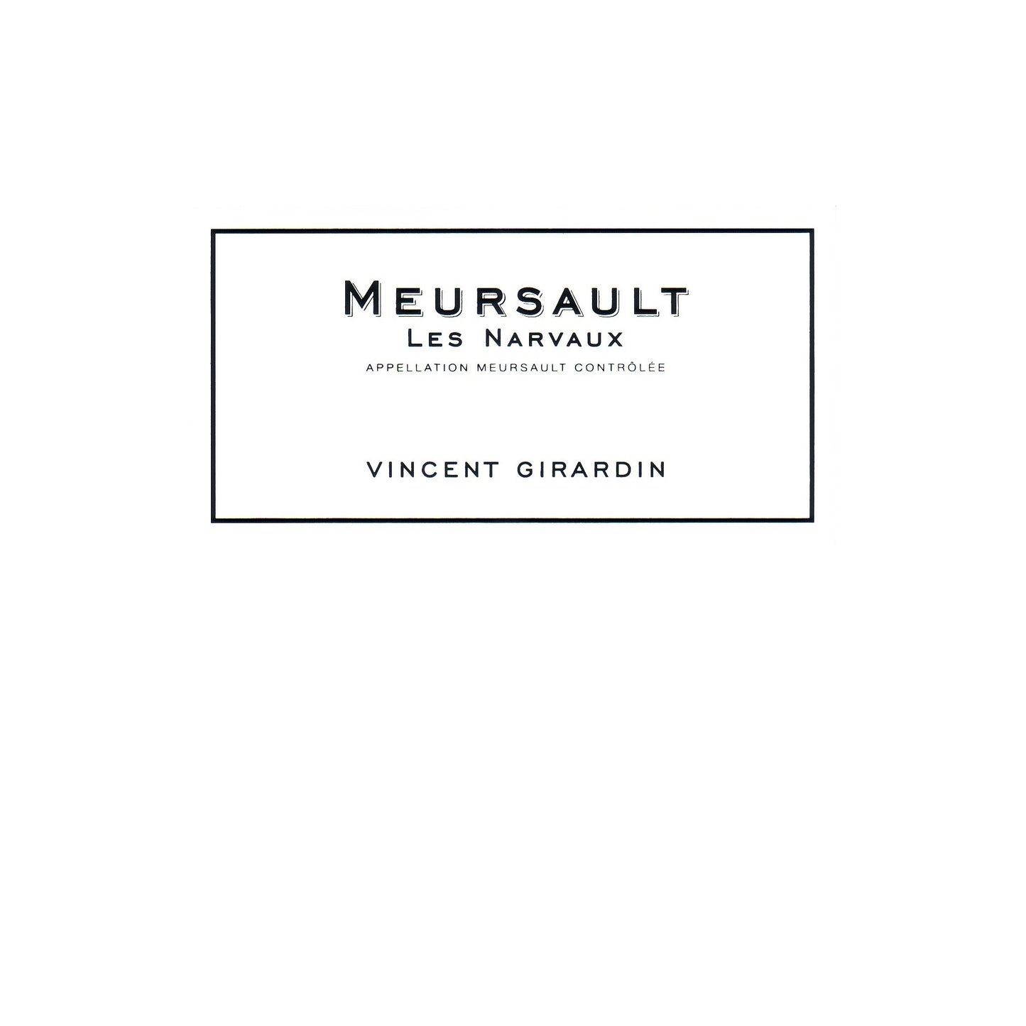 Narvaux Meursault, Domaine Vincent Girardin, 2020