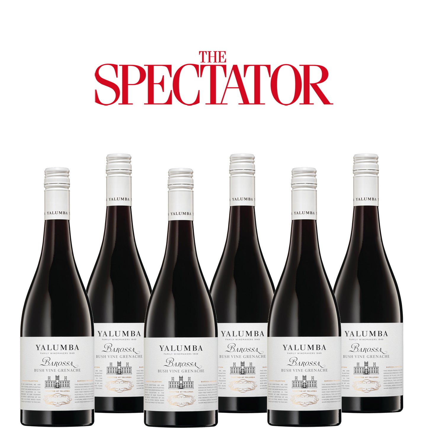 Spectator Wine Club: 6x Yalumba, 'Samuel's Collection' Bush Vine Grenache, 2022