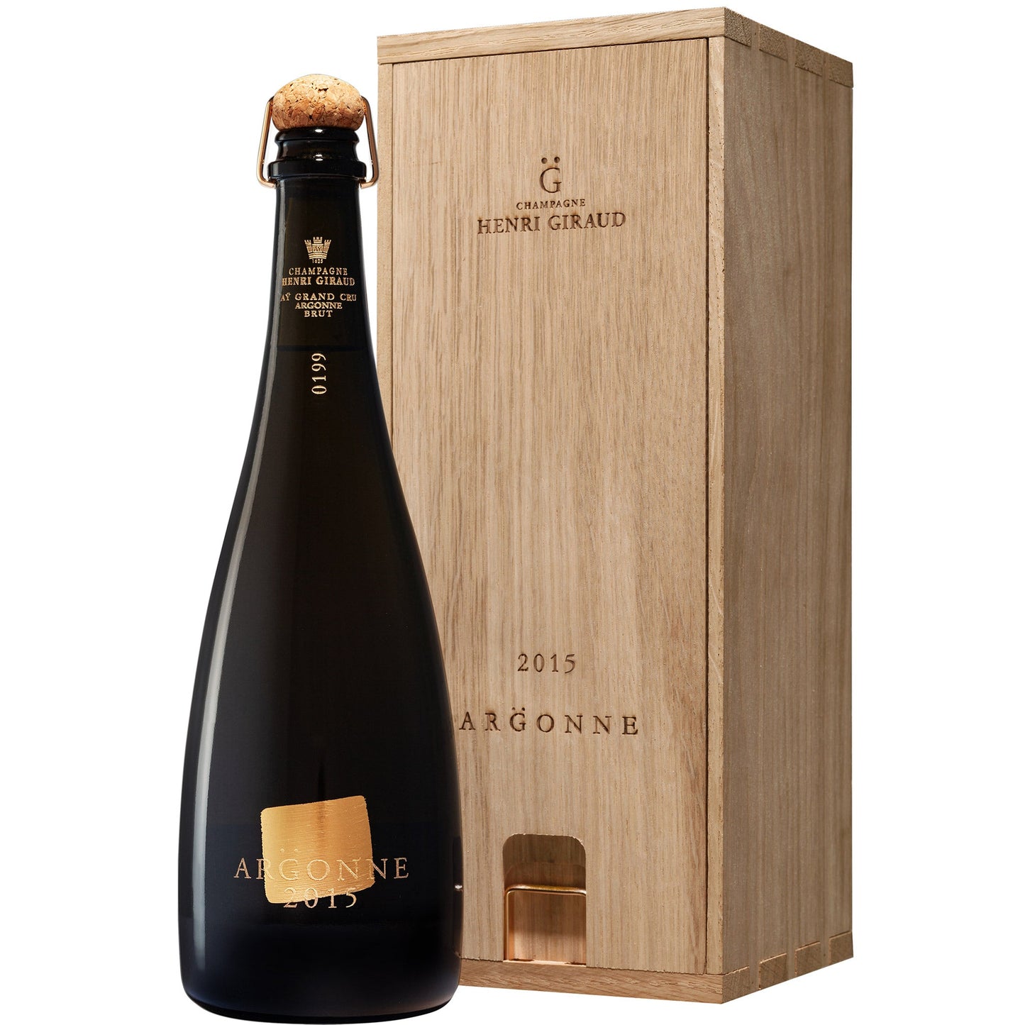 Champagne Henri Giraud, Arg̈onne Aÿ Grand Cru Brut, 2015