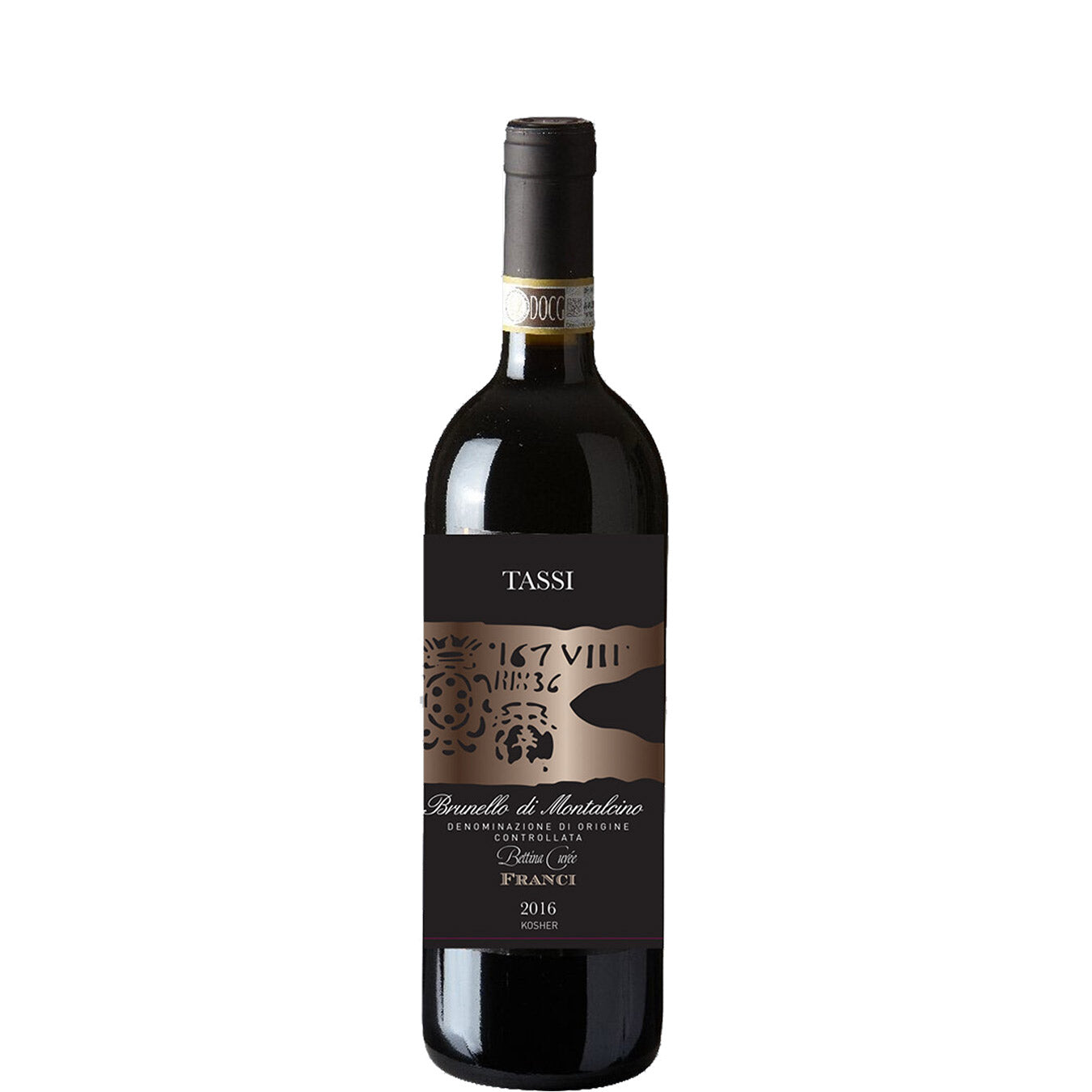 Franci Franca, Tassi Franci Brunello Di Montalcino Selezione DOCG Kosher, 2016