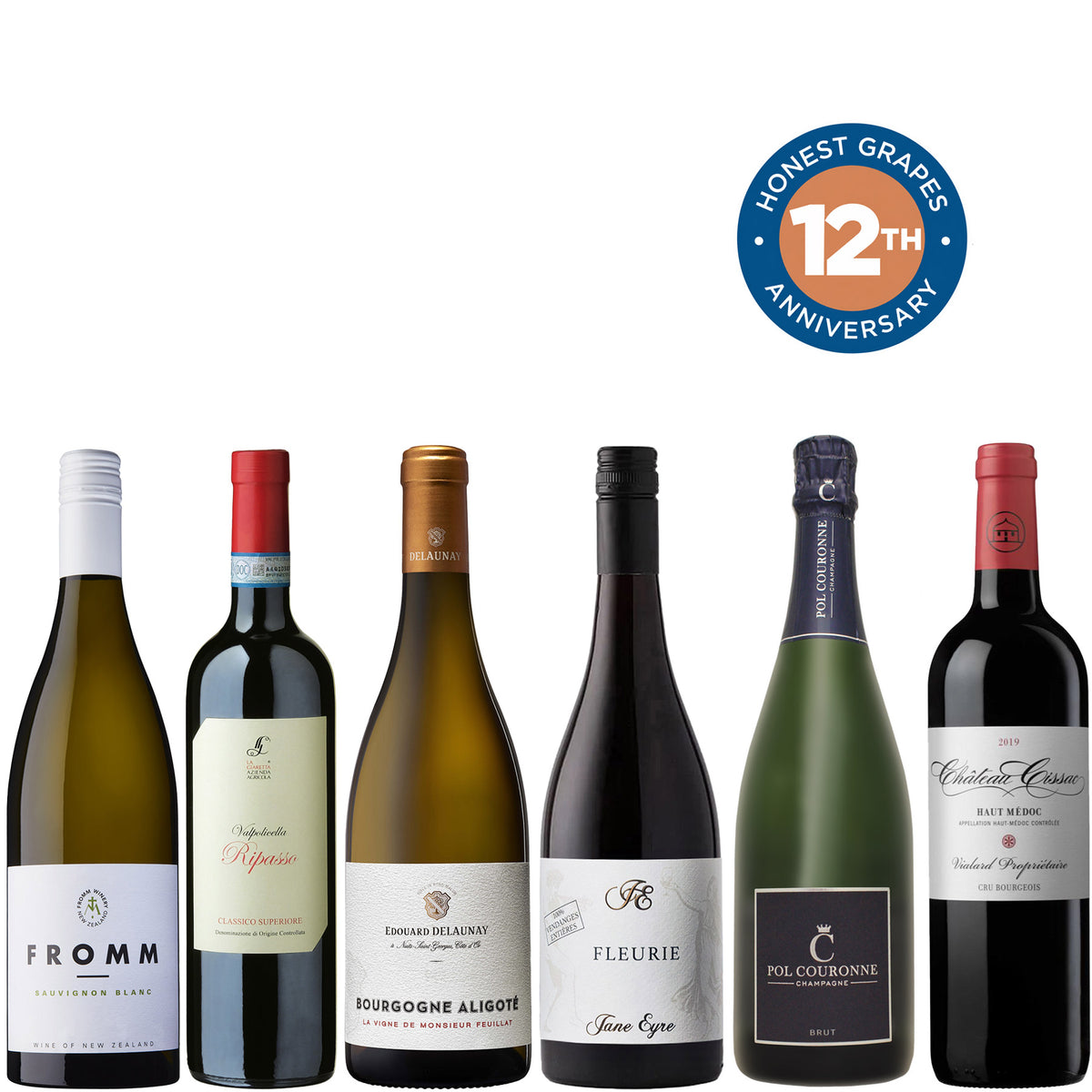 Honest Grapes 12th Anniversary Case