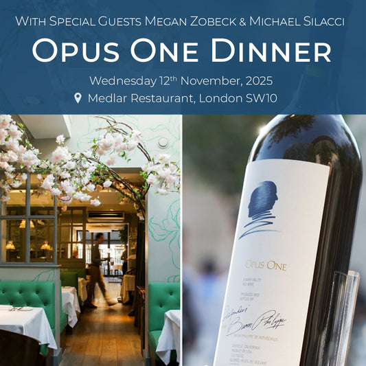 Opus One Dinner with Special Guests Michael Silacci & Megan Zobeck