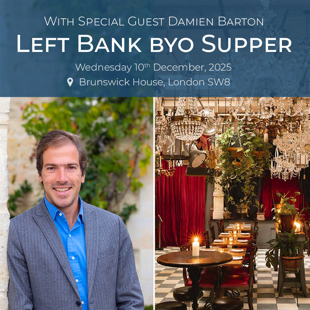 Left Bank BYO Supper - with special guest Damien Barton-Sartorius