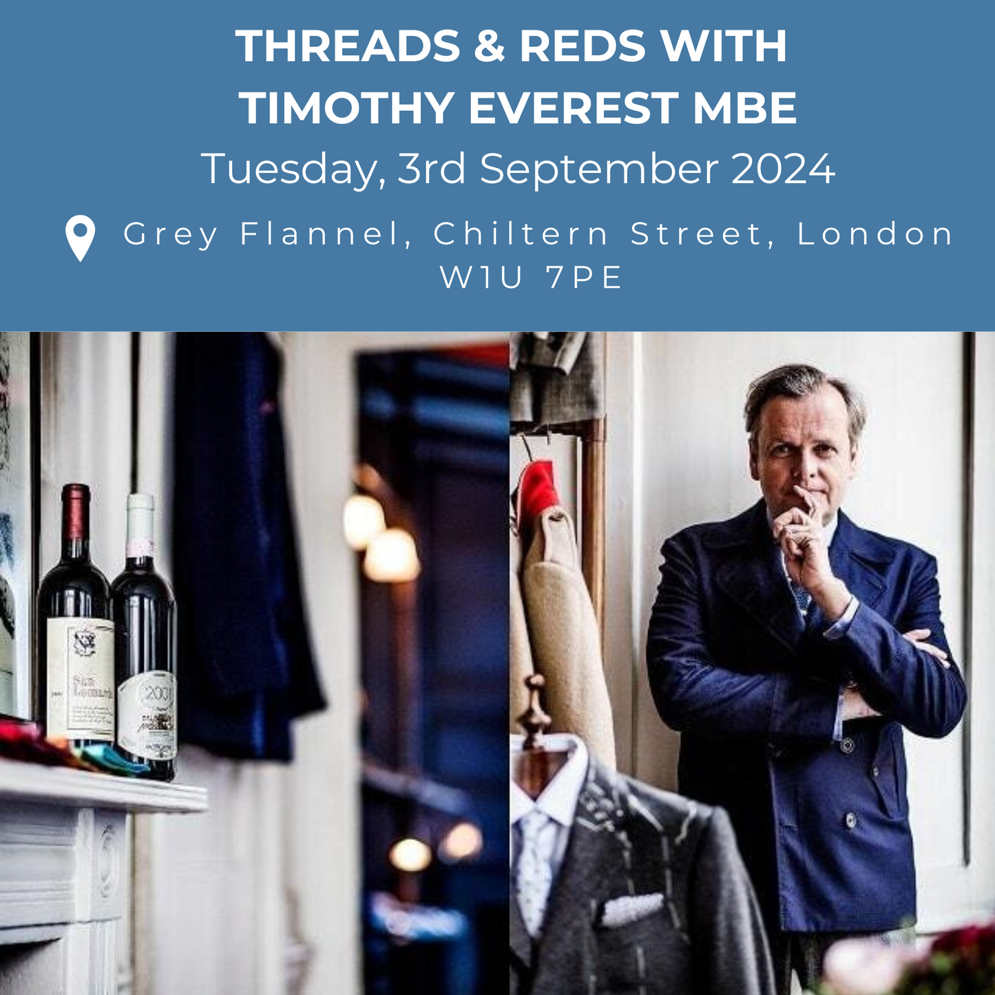 Threads & Reds with Timothy Everest