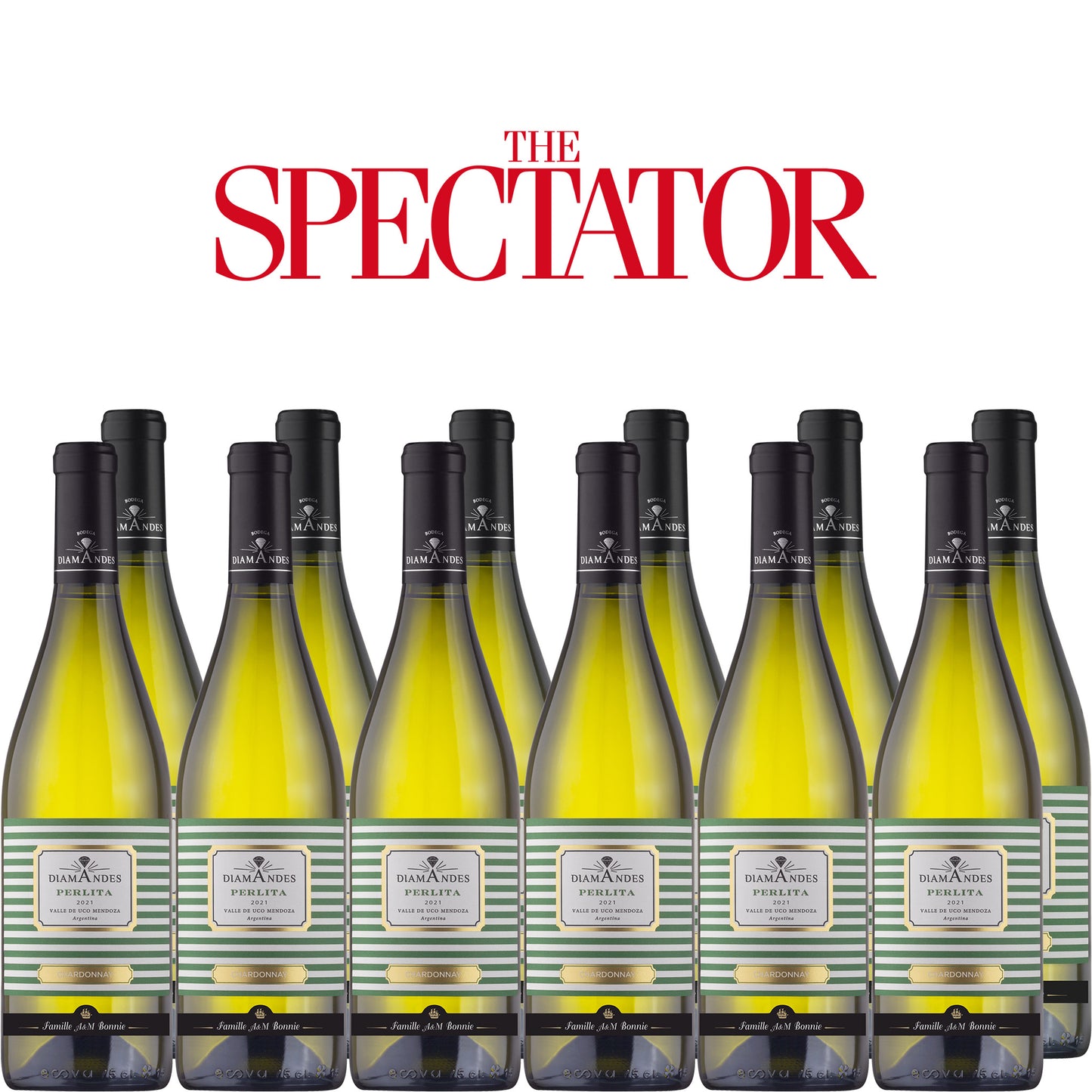 Spectator Wine Club - 12x Bodega DiamAndes Perlita Chardonnay
