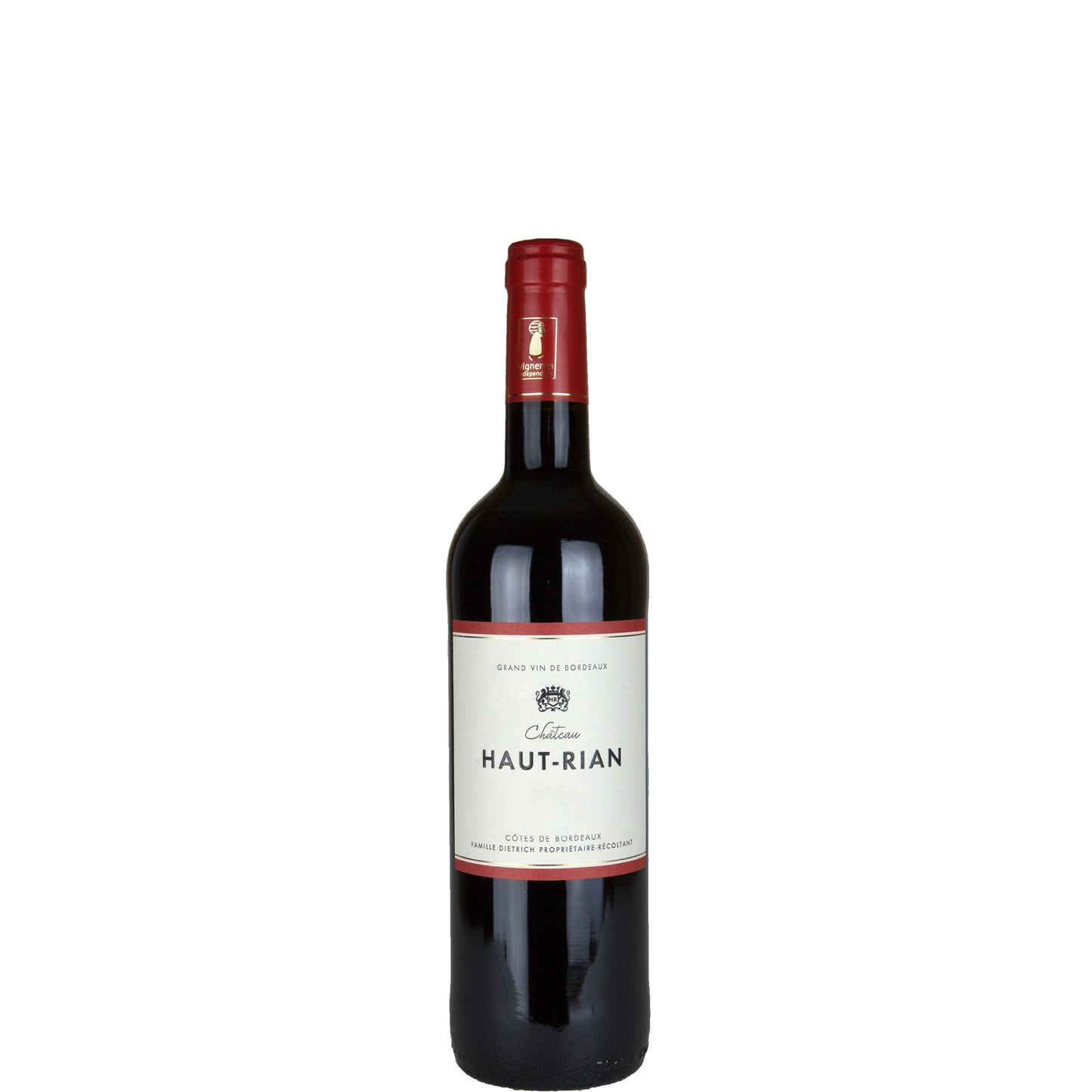 Château Haut-Rian, Rouge, Côtes de Bordeaux, 2018 - Half-bottle