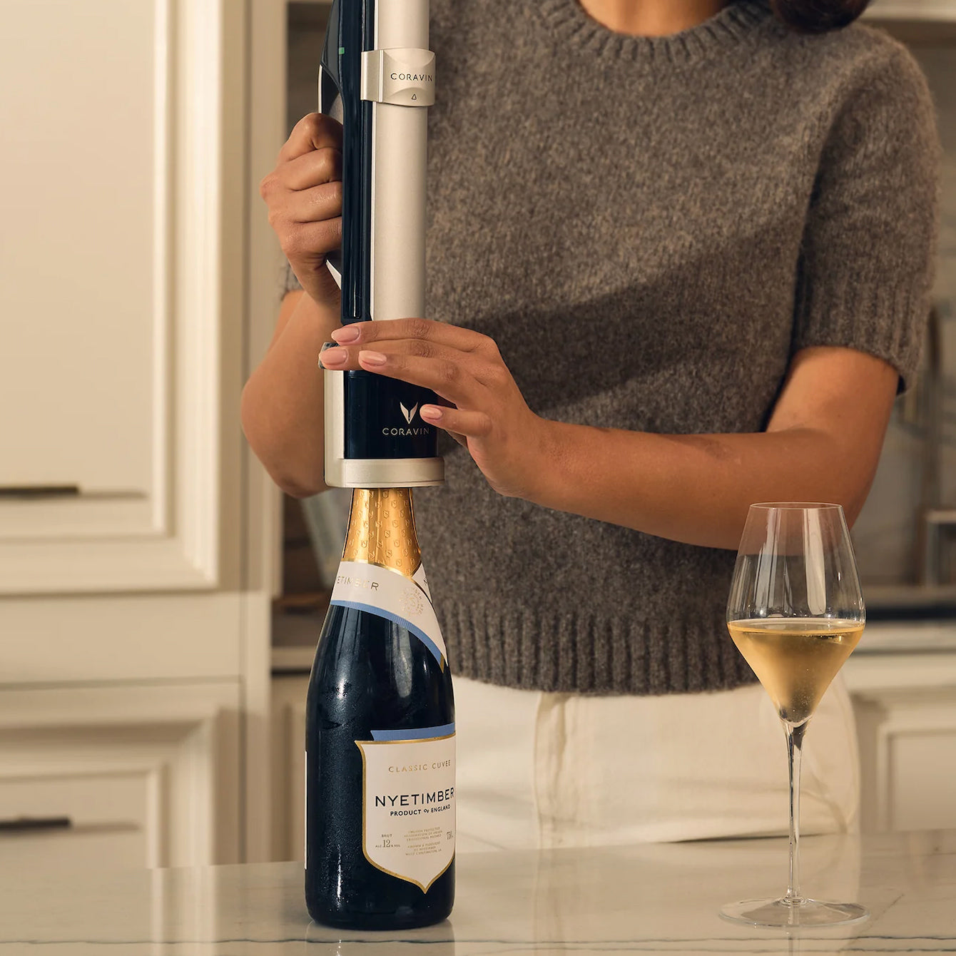 Coravin, Sparkling