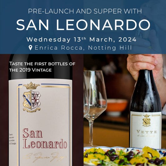 San Leonardo 2019 Pre-Launch Supper at Enrica Rocca