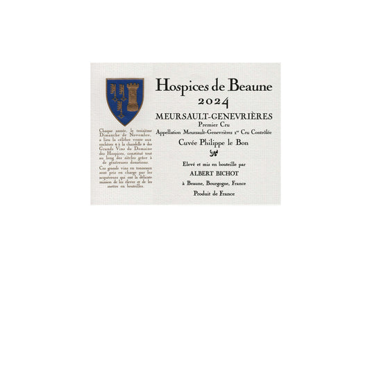 Hospices De Beaune, Meursault Premier Cru 'Les Genevrières', Cuvée Philippe Le Bon, 2024