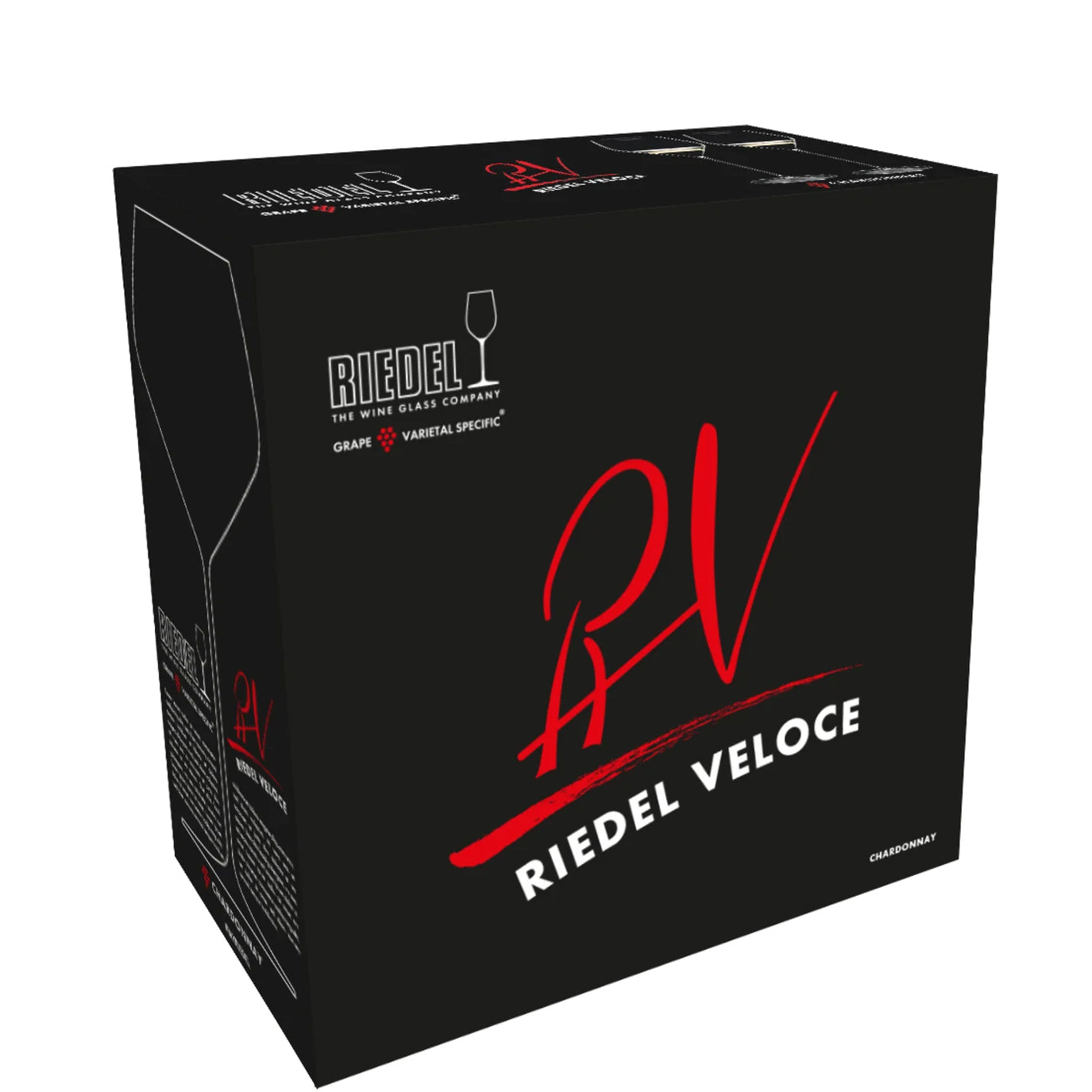 Riedel, Veloce Chardonnay Wine Glass, 2 pack