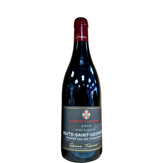 Nuits-Saint-Georges Premier Cru, 'Les Vignerondes', Romain Taupenot, 2012