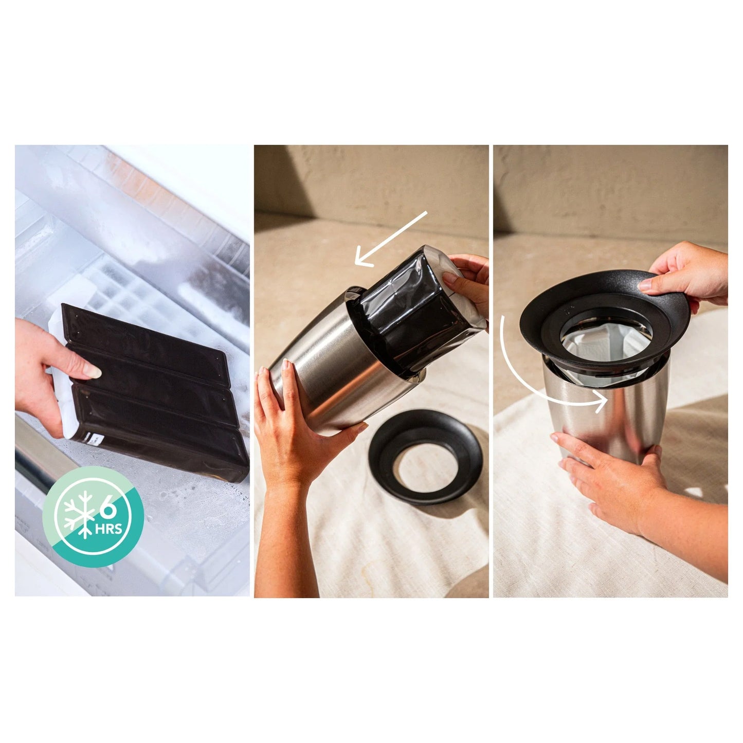 Vacu Vin, Active Cooler Champagne Elegant Stainless Steel