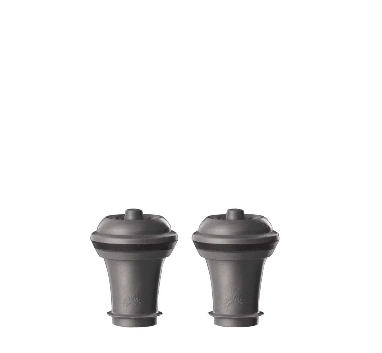 Vacu Vin, Vacuum Wine Stopper Grey, 2 pack