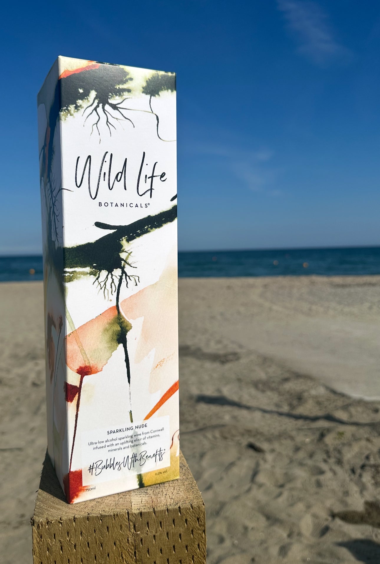 Wild Life Botanicals, Sparkling Nude 0.5%, NV