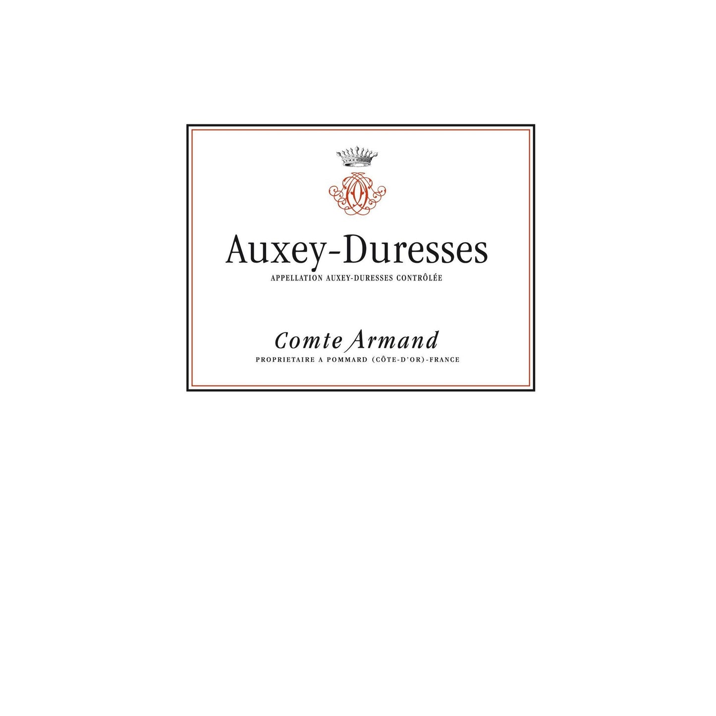Auxey-Duresses Premier Cru Rouge, Domaine Comte Armand, 2021