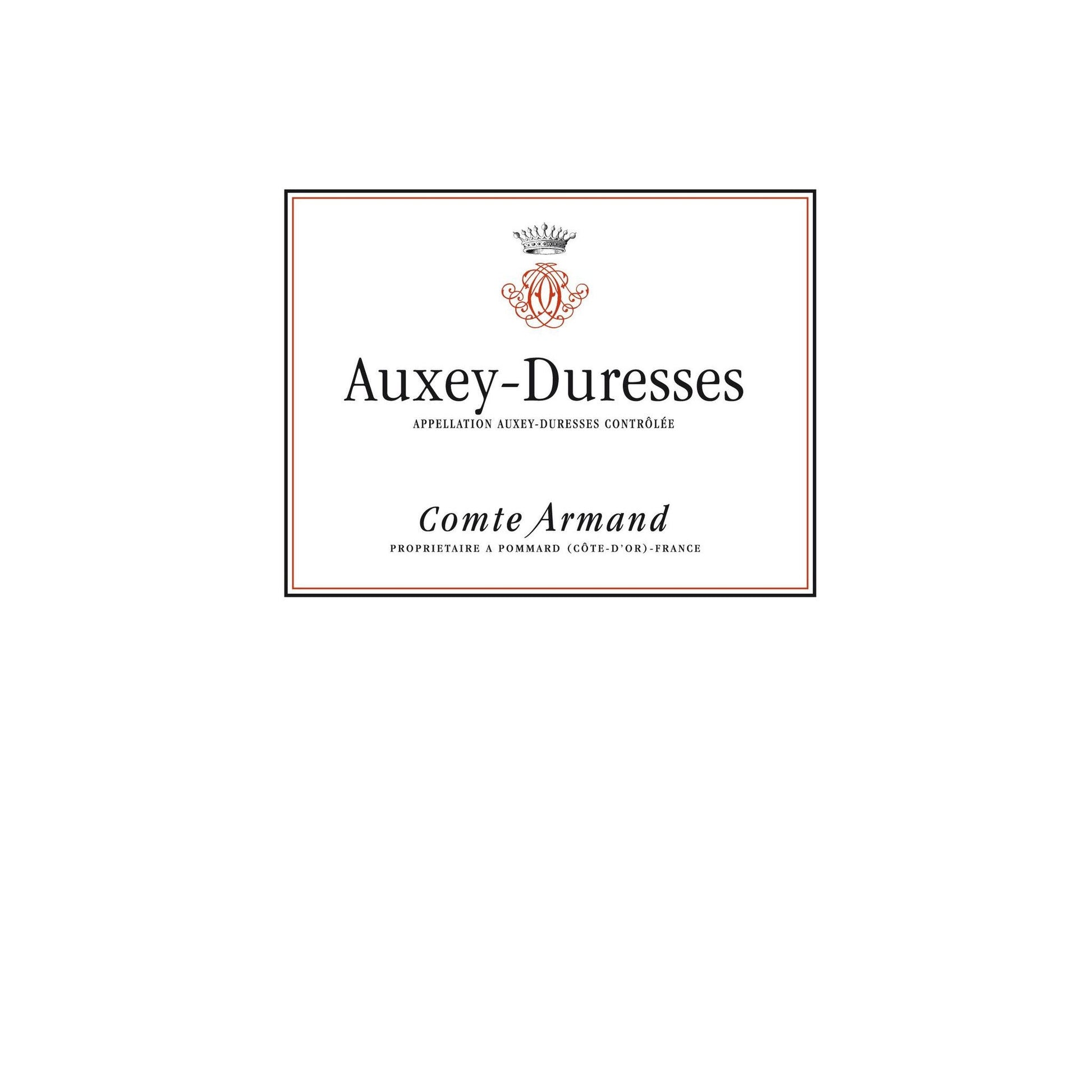 Auxey-Duresses Premier Cru Rouge, Domaine Comte Armand, 2020
