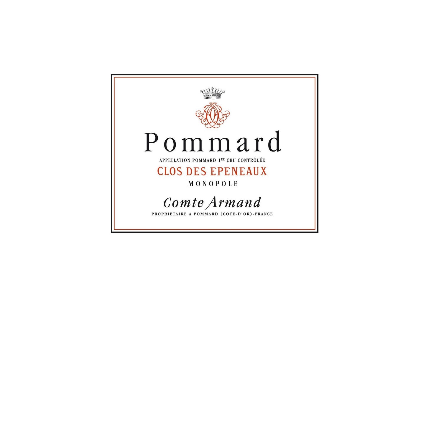 Pommard Premier Cru, Clos Des Épeneaux, Domaine Comte Armand, 2021