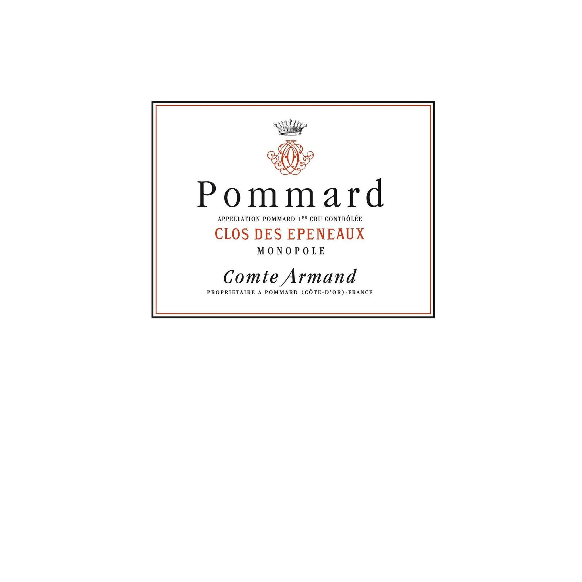 Pommard Premier Cru, Clos Des Épeneaux, Domaine Comte Armand, 2021