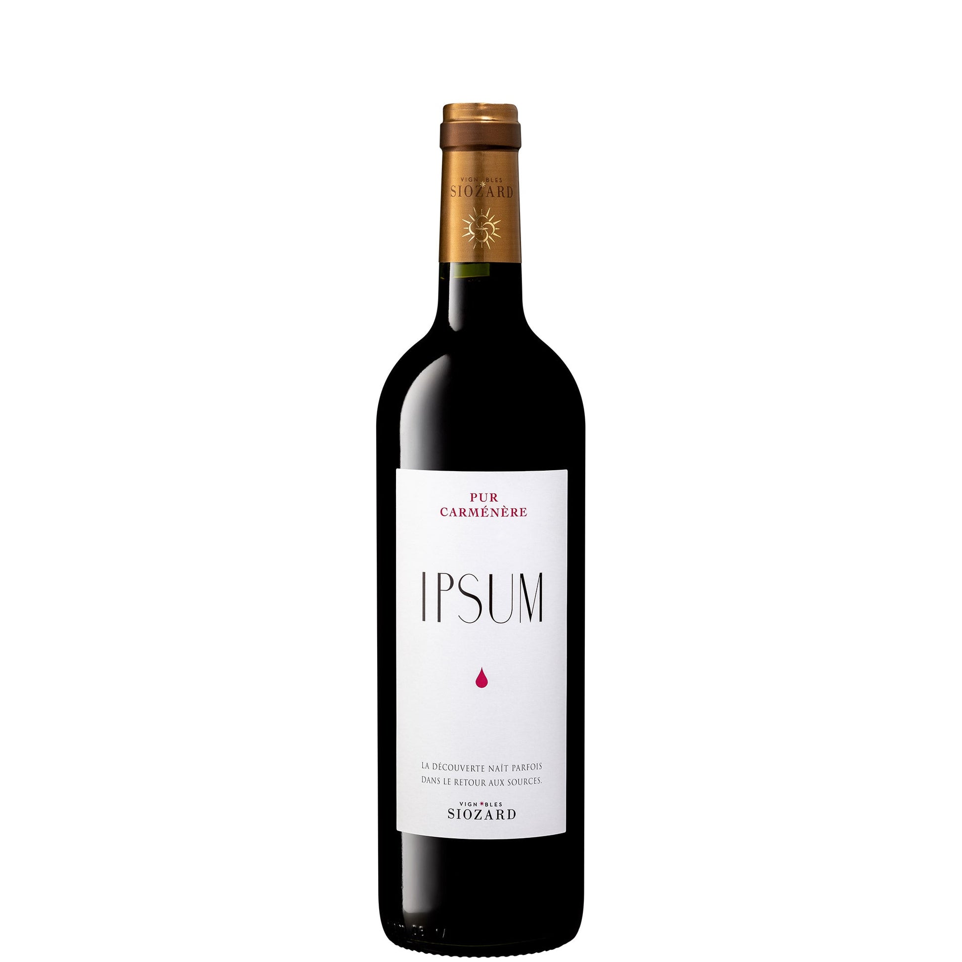 Vignobles Siozard, Ipsum Carménère, 2020