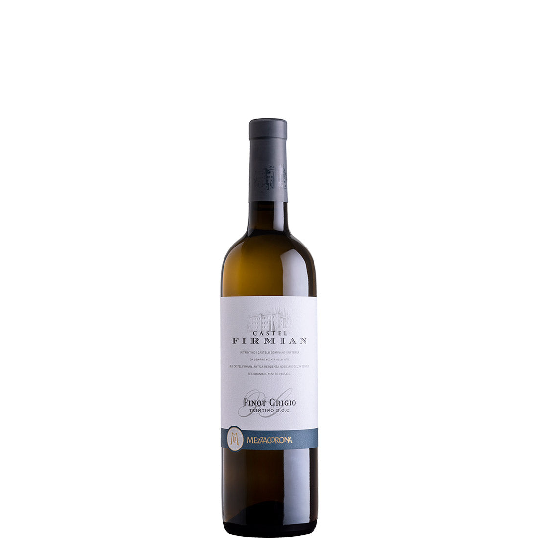 Mezzacorona, Castel Firmian Pinot Grigio, 2019 - Half-bottle