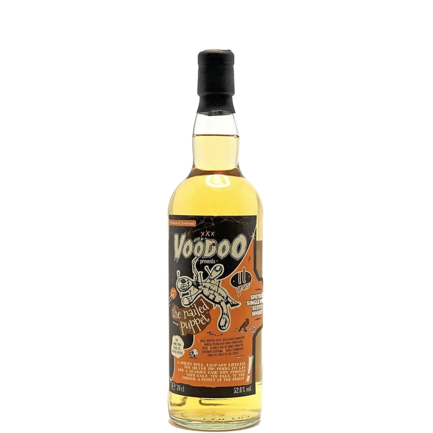 Brave New Spirits, Whisky Of Voodoo ''The Nailed Puppet' Tormore Speyside 11yo, 2011 - 70cl